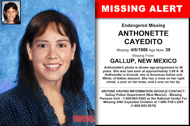 The Disappearance of Anthonette Cayedito