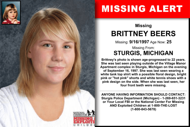 The Tragic Life & Disappearance of Brittney Beers